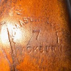 Thos Dawson Ltd Wooden Weaving Shuttle with Metal Tips Blackburn — photo 9