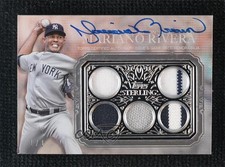 2021 Topps Sterling Strikes Relics Silver 1/1 Mariano Rivera Auto HOF 07o4