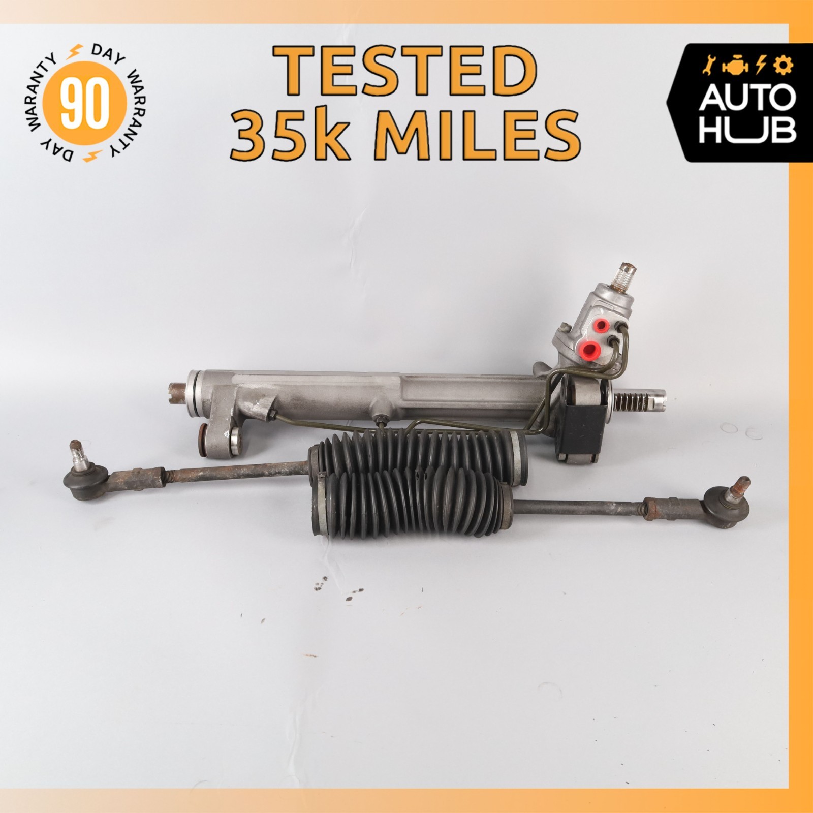 00-04 Aston Martin DB7 Vantage Power Steering Rack and Pinion 24123663AA OEM 35k
