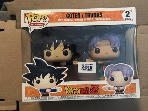 Funko Pop! Dragon Ball Z Goten and Trunks 2-Pack Exclusive