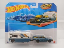 Hot Wheels Track Fleet Gray Volvo 240 Drift Camper (D)
