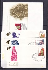 [LG78953] Belgium N°1987/1989+BL56FDC First Day Cover COB € 11,50 SUPERB