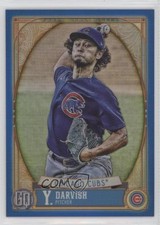2021 Topps Gypsy Queen Box Topper Chrome Blue Refractor 64/99 Yu Darvish 0y0n
