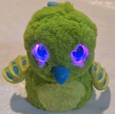 Hatchimals Electronic Interactive Pet 5  Draggle Plush Spin Master Toy Lights