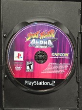 Street Fighter Alpha Anthology (Sony PlayStation 2, 2006) Disc Only