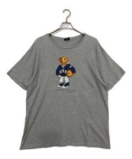 RALPH LAUREN          Polo Bear Print T-shirt gray