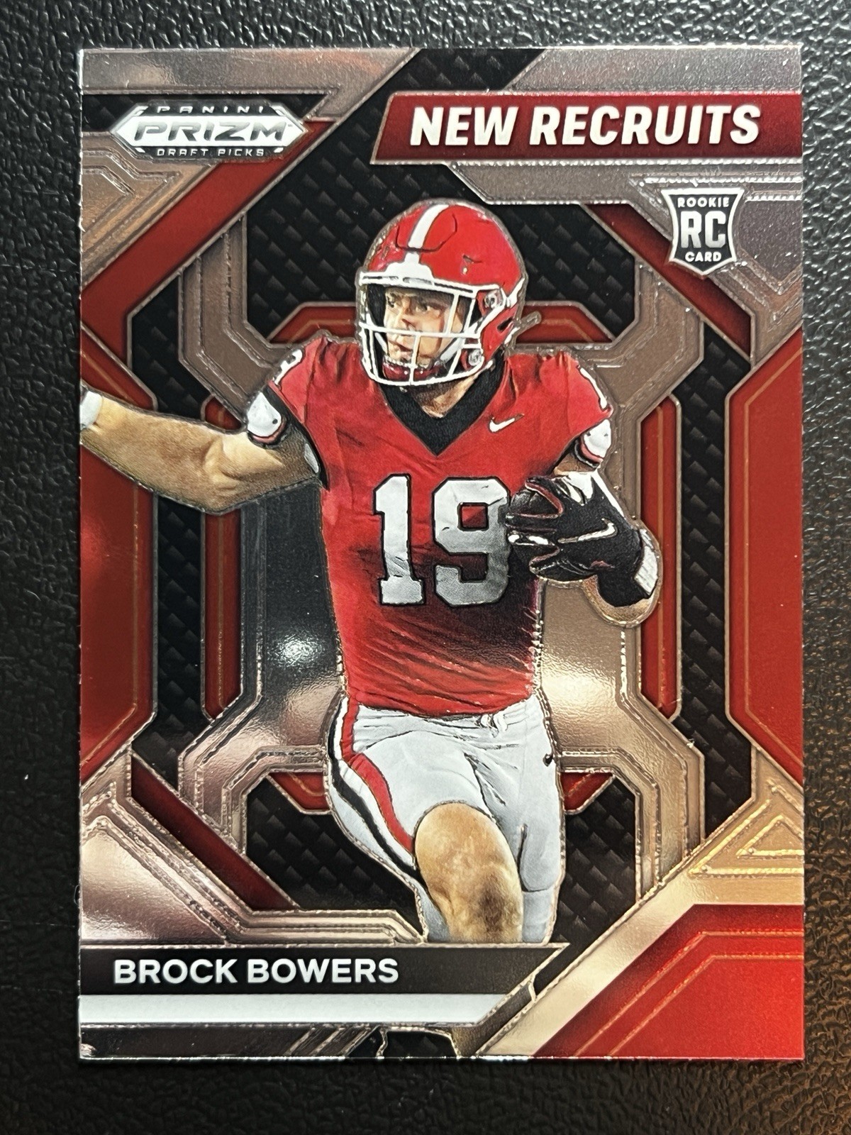 2024 Panini Prizm Draft Picks - New Recruits Brock Bowers #NR-BBS (RC)