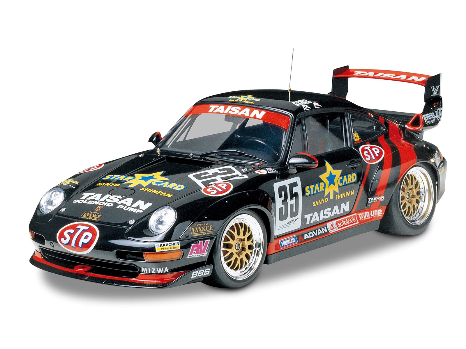 TAMIYA 1: 24 300024175 – Taisan Star Card Porsche 911Gt2 1995