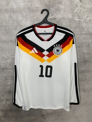 GERMANY 2026 HOME FOOTBALL SHIRT #10 MUSIALA ADIDAS LONG SLEEVE