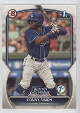 2023 Bowman 1st Edition Ronny Simon #BPPF-112 6j0