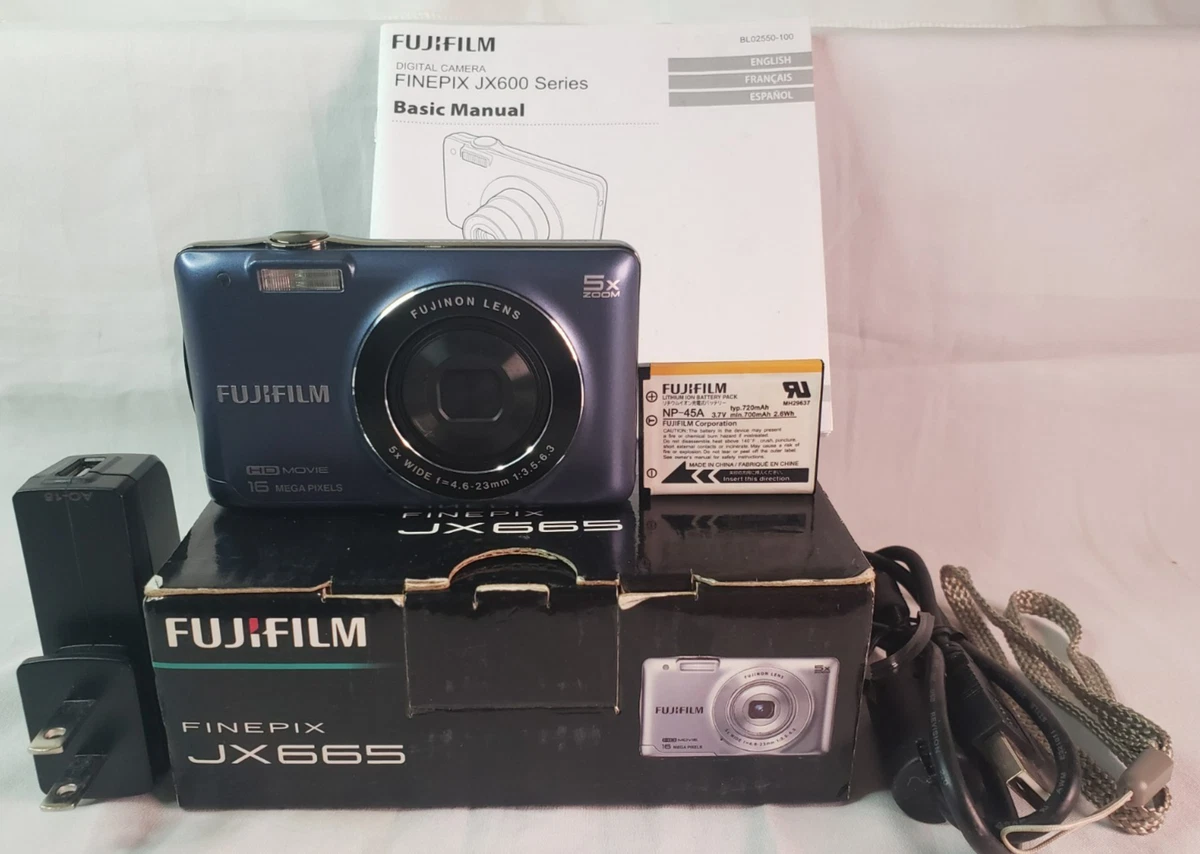 Fujifilm FinePix JX Series 5-9.9x Digital Zoom Digital Cameras for
