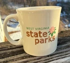 West Virginia State Parks Coffee Mug Cacapon Resort WV Fiesta Tableware Company