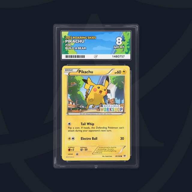 Pikachu [Build A Bear] #20 (Roaring Skies (2015))