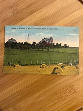 1915 scene of william j bryan's fairview farm, lincoln nebraska