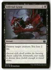 Infernal Grasp 107 Uncommon Magic: The Gathering Near Mint