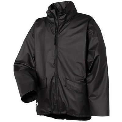 Helly Hansen VOSS Rain Jacket Black Workwear Waterproof 70180-990