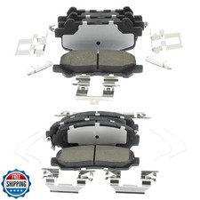 EXPPOWER D1169 D883 Set pastiglie freno anteriori posteriori adatte per Buick Enclave/Rainier,