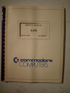 Amiga 590 (A590) Expansion Peripheral MANUAL 