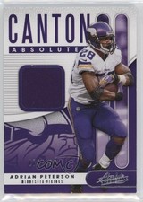 2019 Panini Absolute Canton Absolutes 175/199 Adrian Peterson #CA-AP 0t02