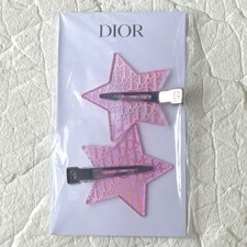 Dior Hair Clip Hairpin Backstage Pink Star 2026 not Japan Rare F/S