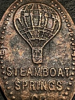 Steamboat Springs Colorado Zc Elongated Penny #090890