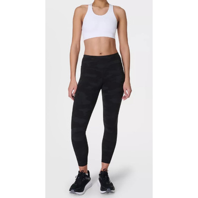 SWEATY BETTY Power 7/8 Workout Leggings in Ultra Black Camo