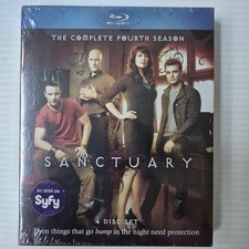 Sanctuary The Complete Fourth Season Blu-Ray w/Slipcover  Brand New And Sealed 