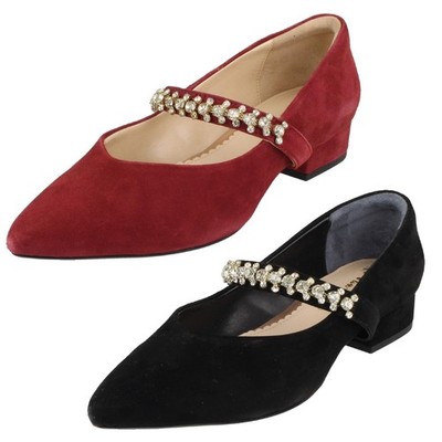 Damen Van Dal Pumps mit 2,5 cm Blockabsatz mit Riemchendetail, IIsa