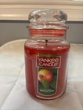 Yankee Candle Macintosh Scented, Classic 22oz Large Jar Single Wick Candle