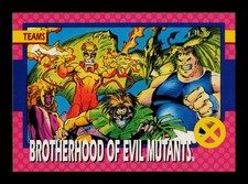 Brotherhood Of Evil Mutants 78 Teams Marvel X Trading Card TCG CCG