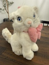 Disney Store MARIE of ARISTOCATS Plush/Stuffed Animal/Soft Embroidered 10