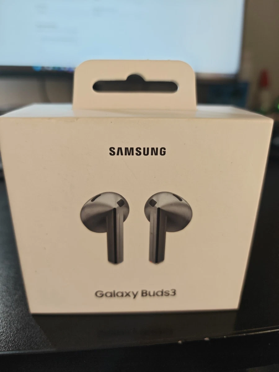 Samsung Galaxy Buds3 SM-R530 Wireless Bluetooth Earbuds Black Open
