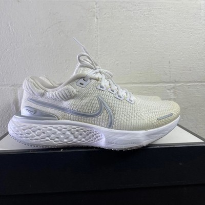 Nike ZoomX Invincible Run Flyknit 2 DC9993-101 White Running Shoes Women's 9 US