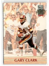 1992 Pro Set Power Gary Clark #285 Washington Redskins