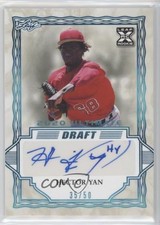 2020 Leaf Ultimate Draft Platinum Spectrum 35/50 Hector Yan #BA-HY1 Auto 02d2