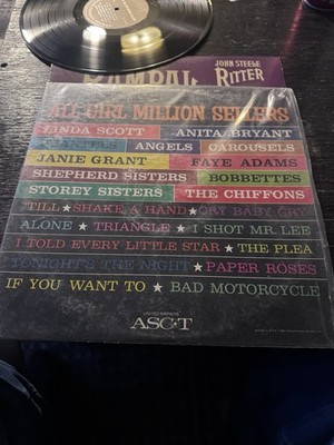 All Girl Million Sellers 12'' LP Ascot AM-13007 Mono VG+/VG+