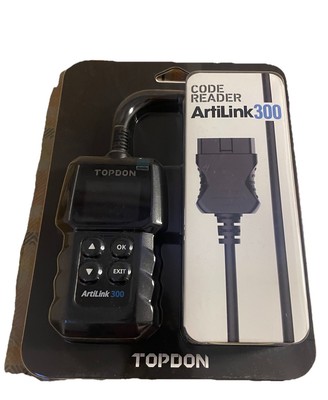 Diagnosegerät KFZ Scanner Fehlerauslesegerät TOPDON AL300 Profi OBD2