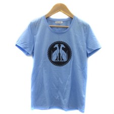 Trussardi T-shirt Short Sleeve Cotton Blue M ...