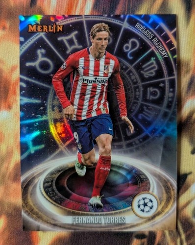 Fernando Torres #AA-12 2023 Topps Merlin UEFA Ageless Alchemy card