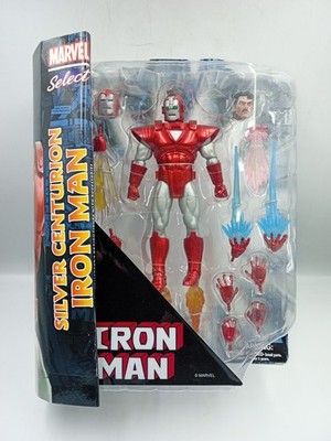 Marvel Select Silver Centurion Iron Man Actionfigur Diamond Select