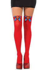 Superhero Supergirl Thigh Highs Stockings