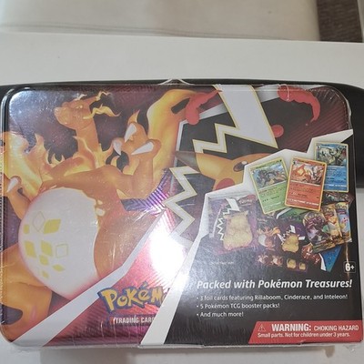 Pokémon Sword & Shield 2020 Collector Chest Tin Box Promo Booster Pikachu