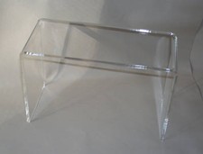 HIGH RISER ACRYLIC PERSPEX CABINET SHELF DISPLAY 5MM TK
