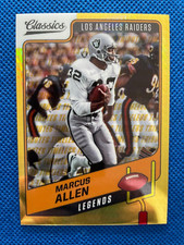 2021 Panini Classics Marcus Allen Timeless Tributes Legends Gold (#30/99) #109