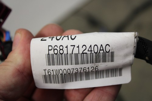 Fiat 500 Abarth 5 Speed Body Chassis Wiring Harness Loom Genuine Oem 2013 - Picture 7 of 7