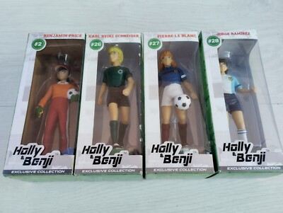 4 HOLLY E BENJI ACTIONFIGUREN: RAMIREZ BENJAMIN PRICE, LE BLANC, RUMENIGGE