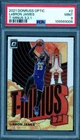 LeBron James Card 2021-22 Donruss Optic T-Minus 3,2,1 #2 PSA 9