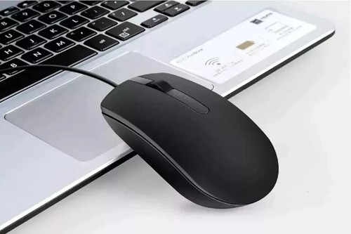 BRAND NEW DELL MOUSE MS116 USB WIRED-BLACK-SCROLL WHEEL 3 BUTTON uk - Picture 6 of 6