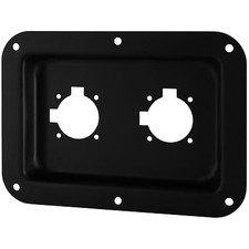 Penn-Elcom D028K Dish Two EP/NL4MR Black 5" x 7"