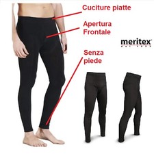 Calzamaglia Uomo Pile termica sport MERITEX Mutande lunghe invernali gamba lunga